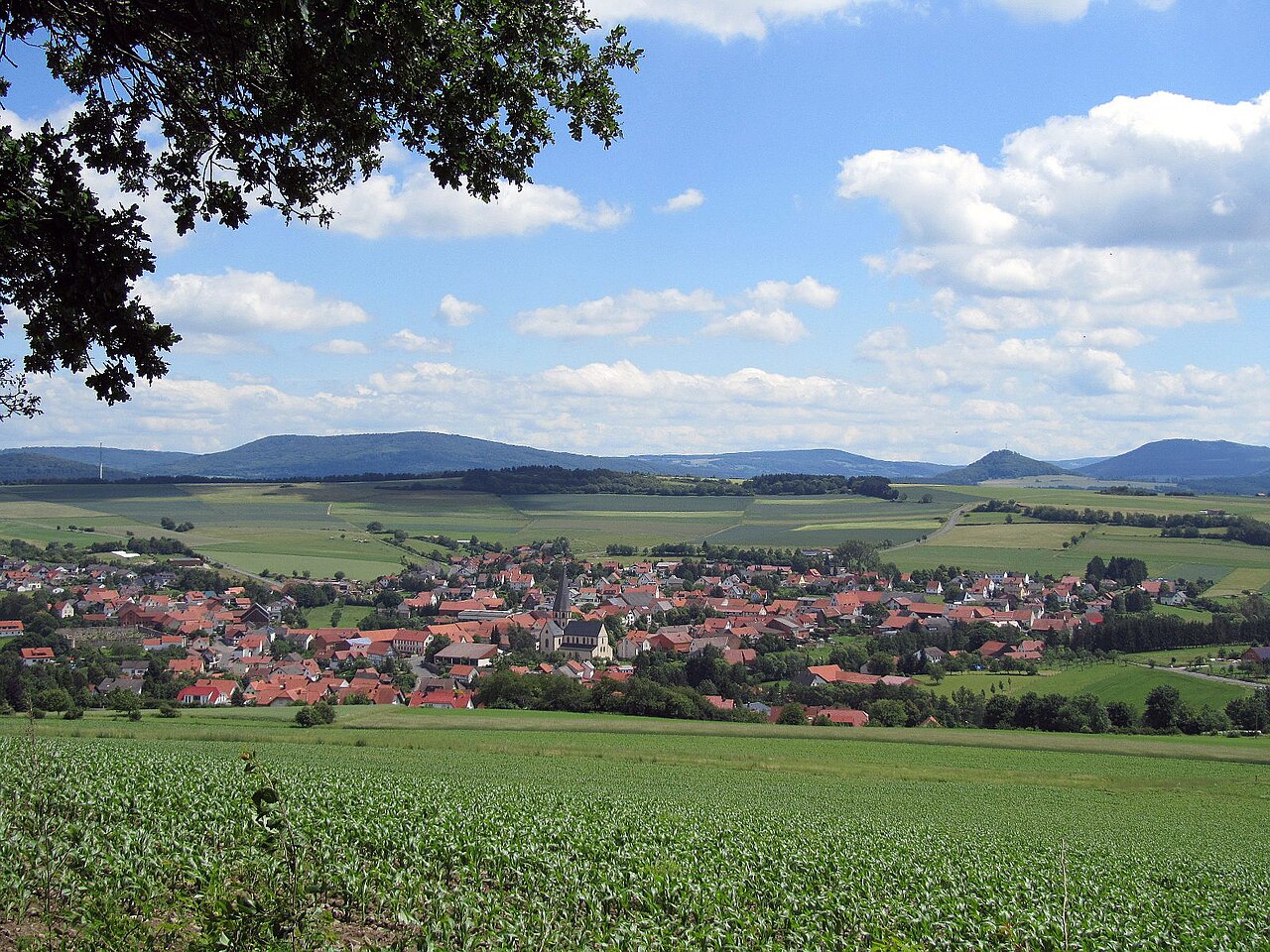 Stadtansicht von Rasdorf