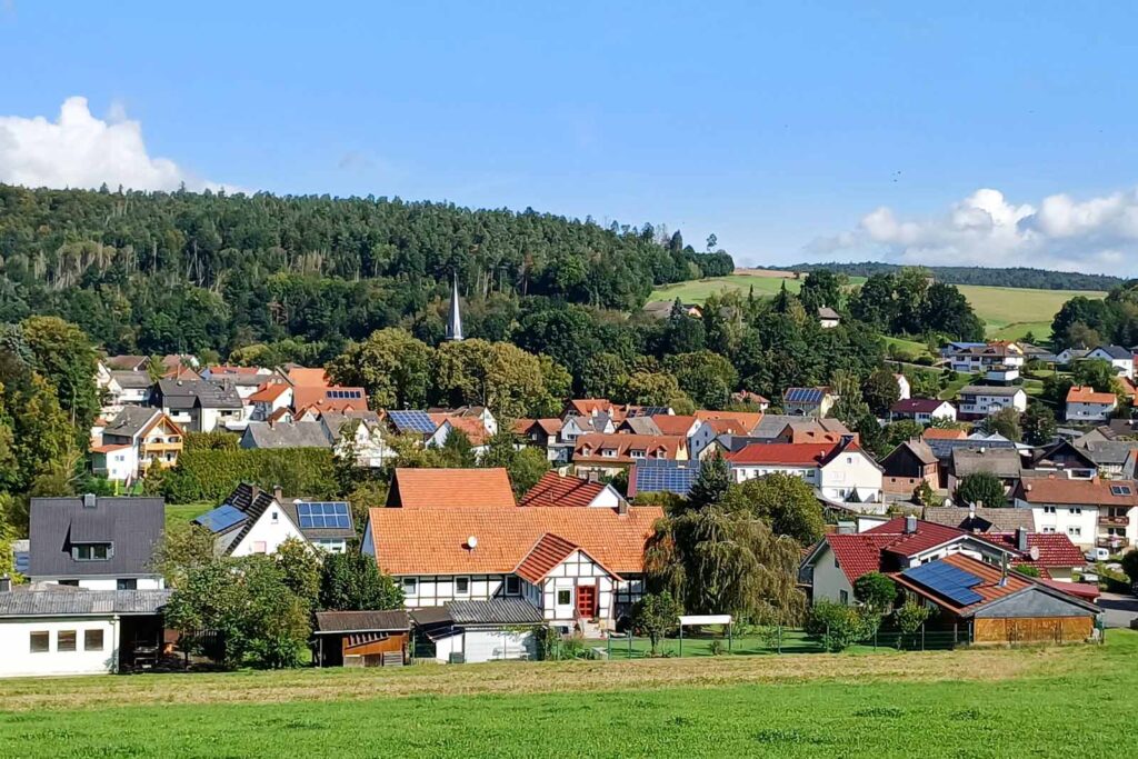 Stadtansicht von Breitenbach am Herzberg