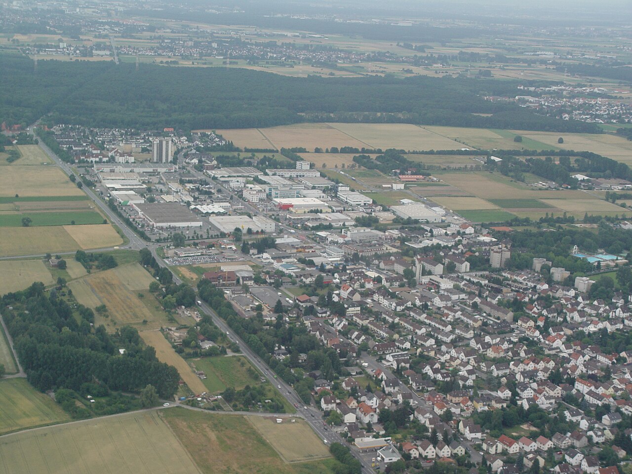 Stadtansicht von Egelsbach