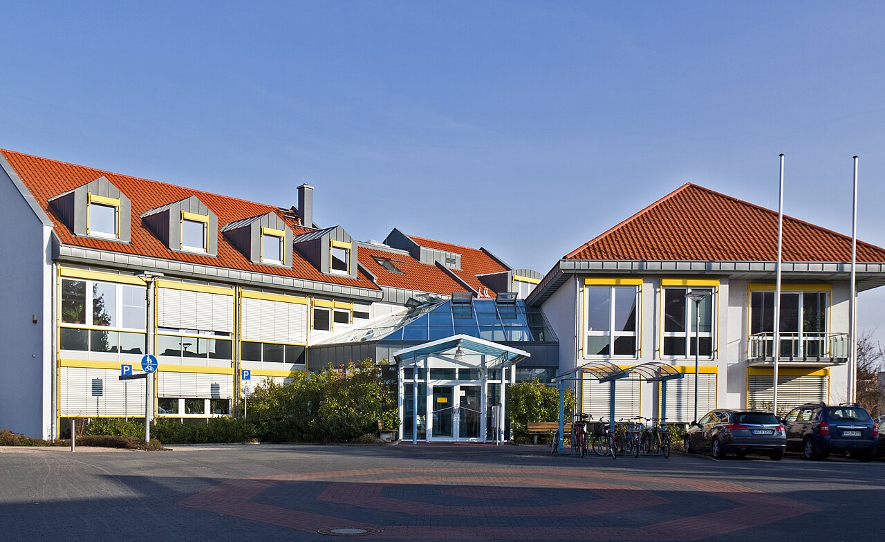 Stadtansicht von Biebesheim am Rhein