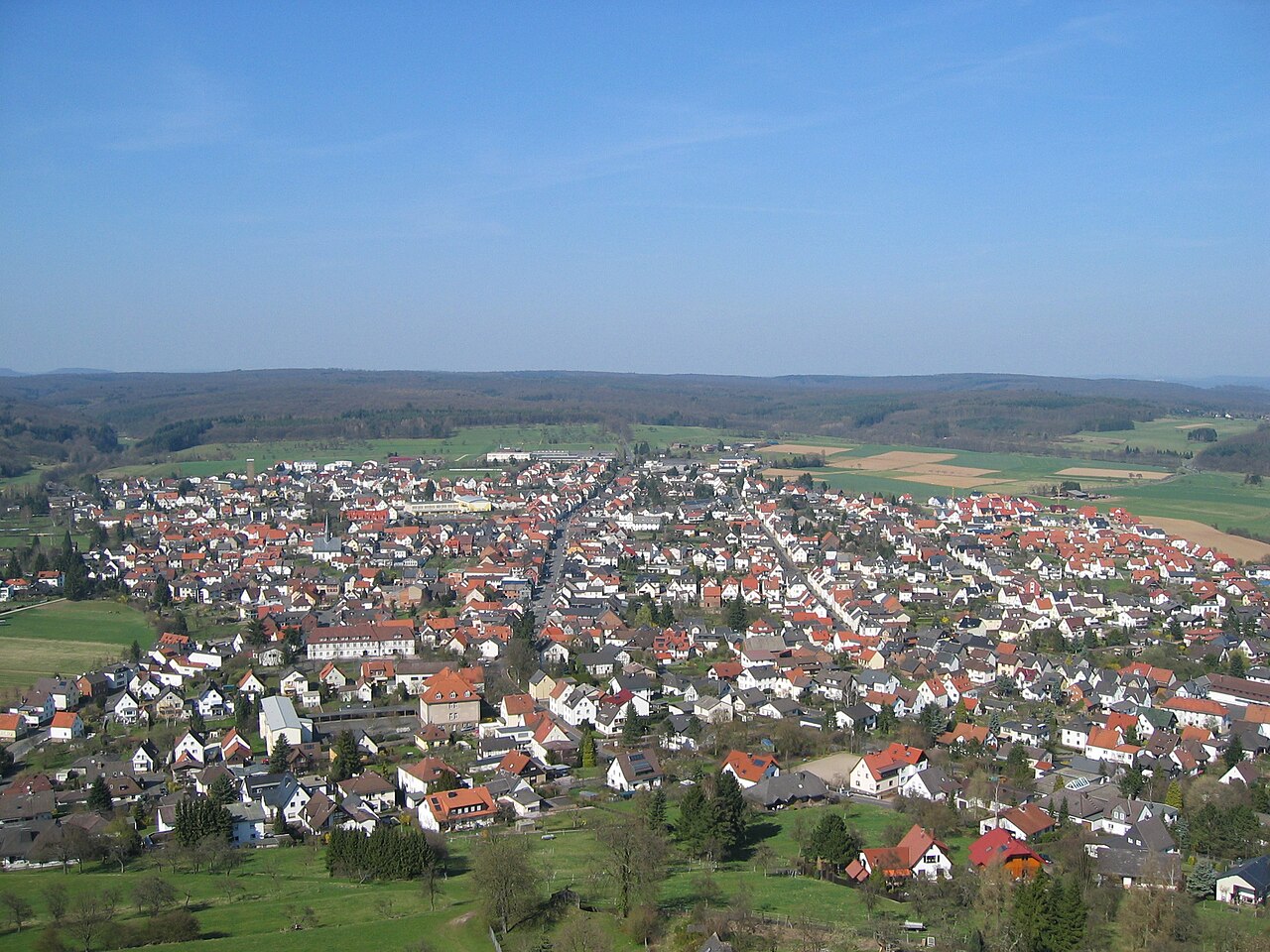 Stadtansicht von Wettenberg