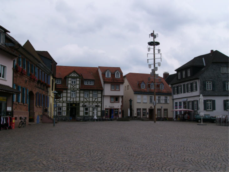 Stadtansicht von Dieburg