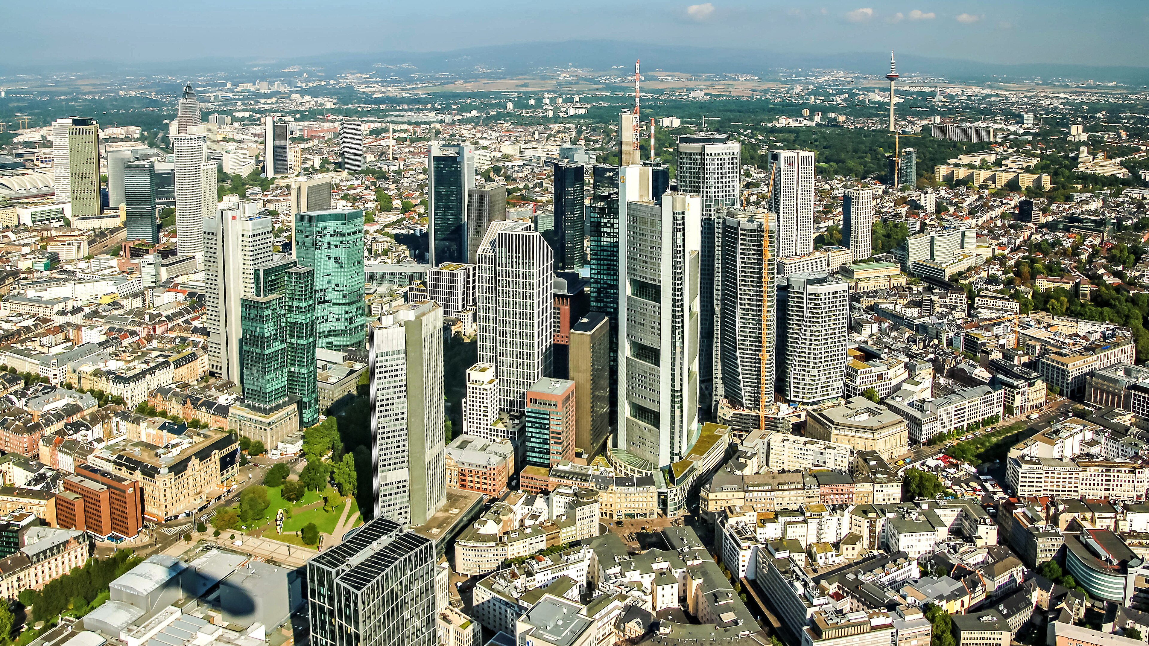 Stadtansicht von Frankfurt am Main
