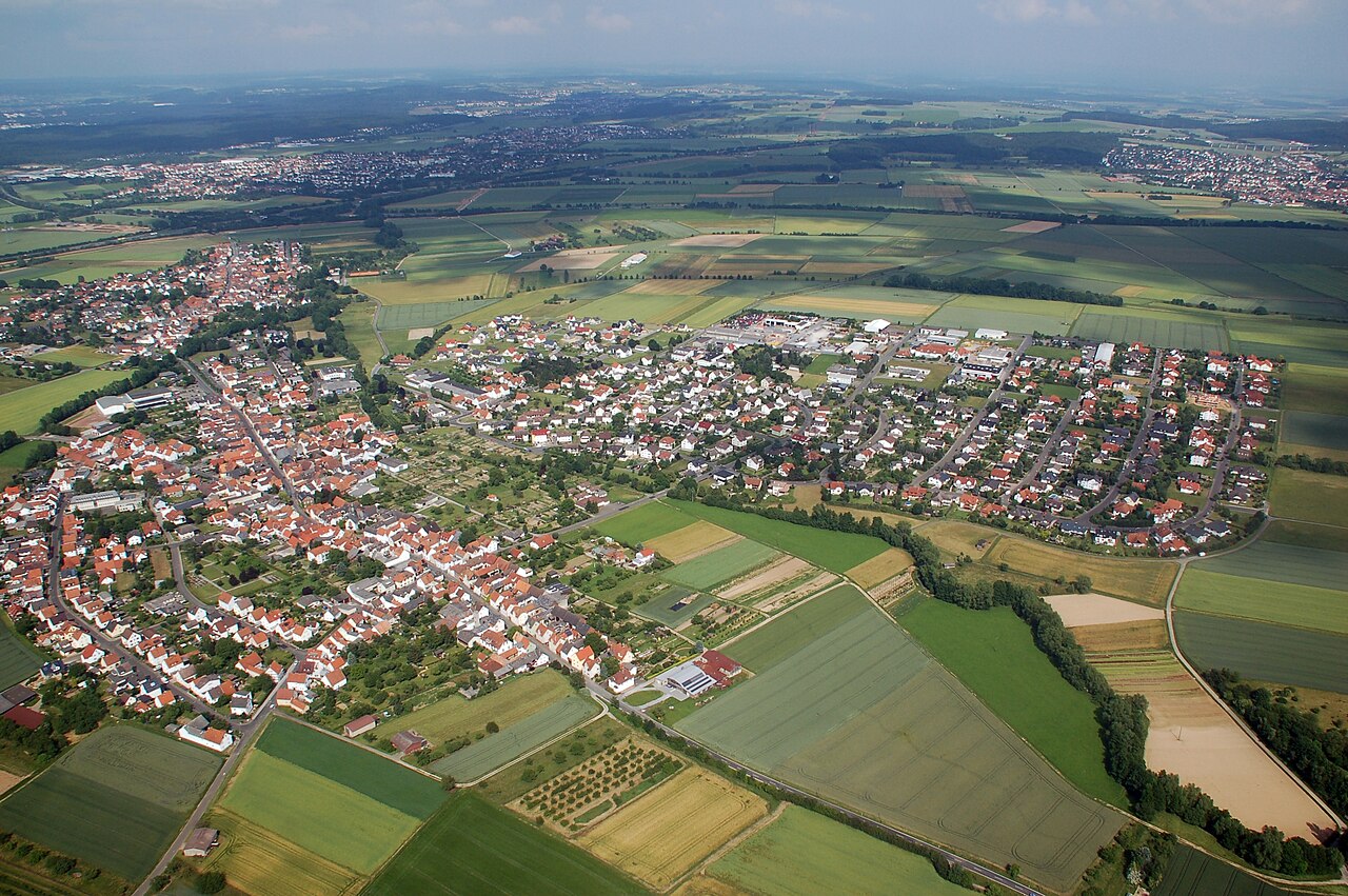 Stadtansicht von Hüttenberg