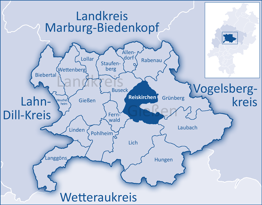 Stadtansicht von Reiskirchen