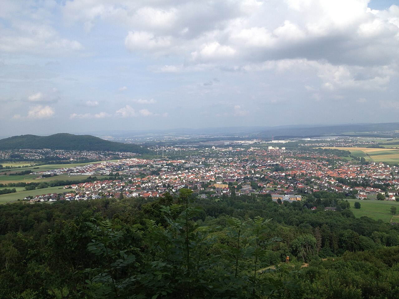 Stadtansicht von Baunatal