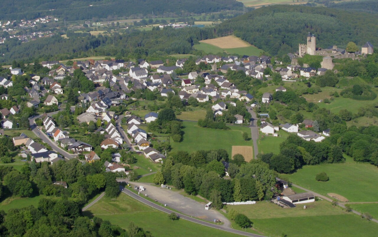 Stadtansicht von Greifenstein