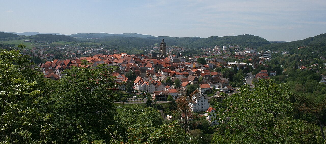 Stadtansicht von Bad Wildungen