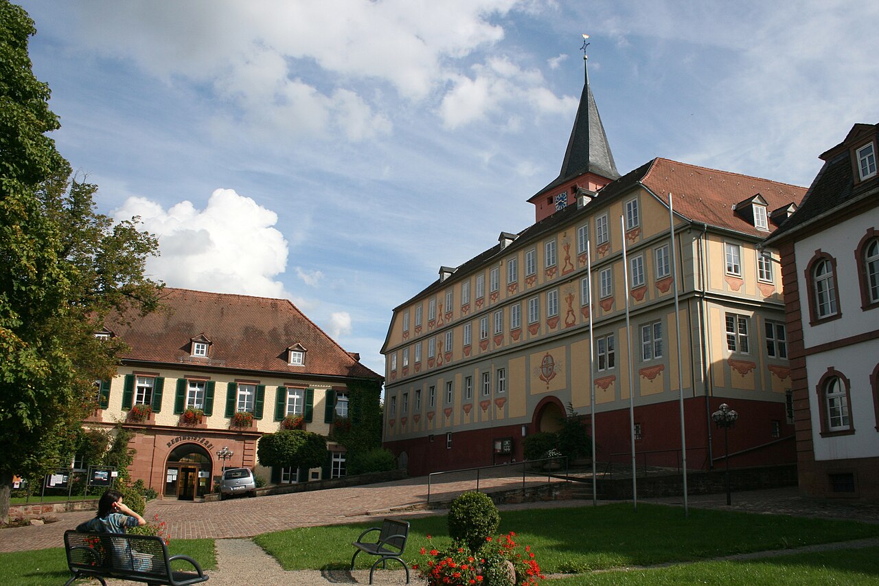 Stadtansicht von Bad König