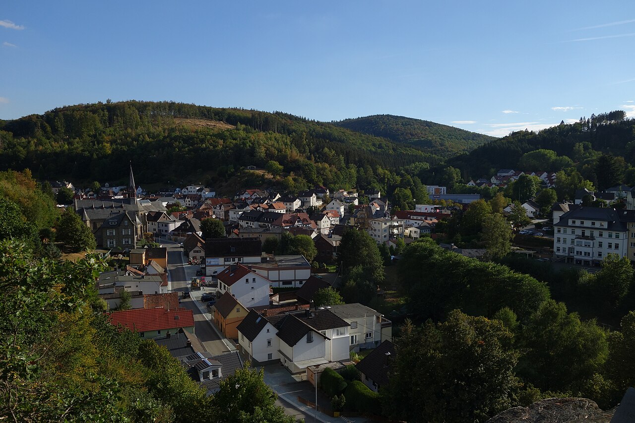 Stadtansicht von Schmitten im Taunus