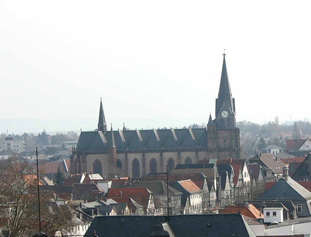 Stadtansicht von Friedberg (Hessen)