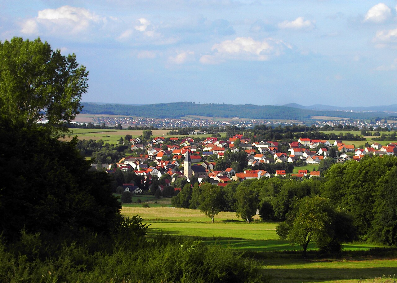 Stadtansicht von Flieden
