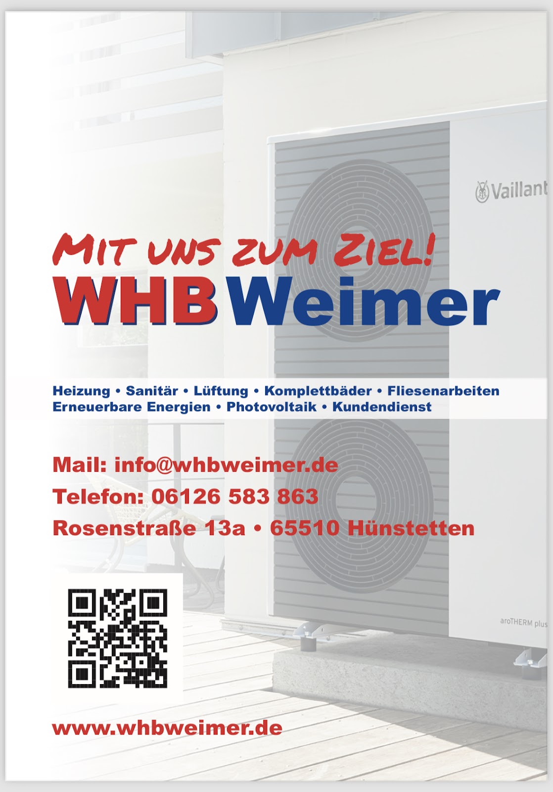 WHB Weimer | Heizung • Sanitär • Lüftung • Komplettbäder, Sanitärinstallation in Hünstetten – Foto 1 von 1