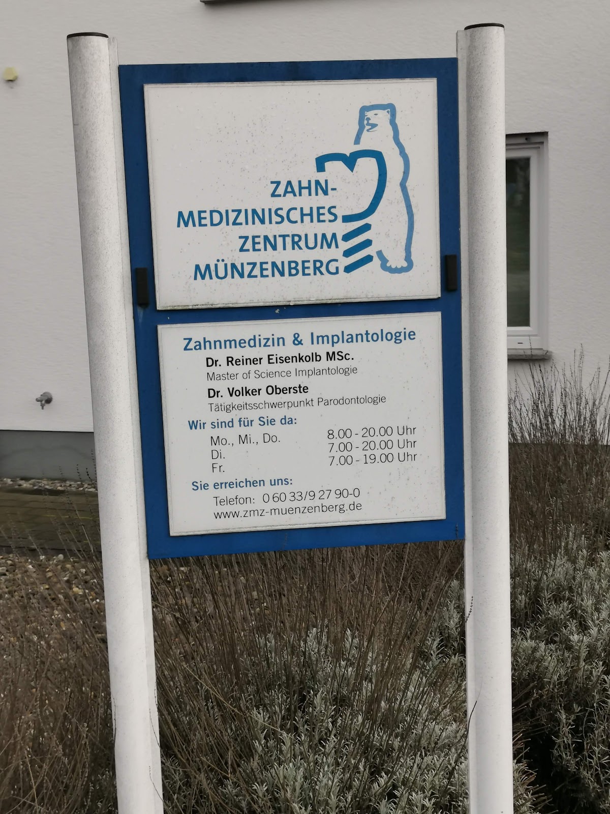 Dr. Reiner Eisenkolb und Dr. Volker Oberste