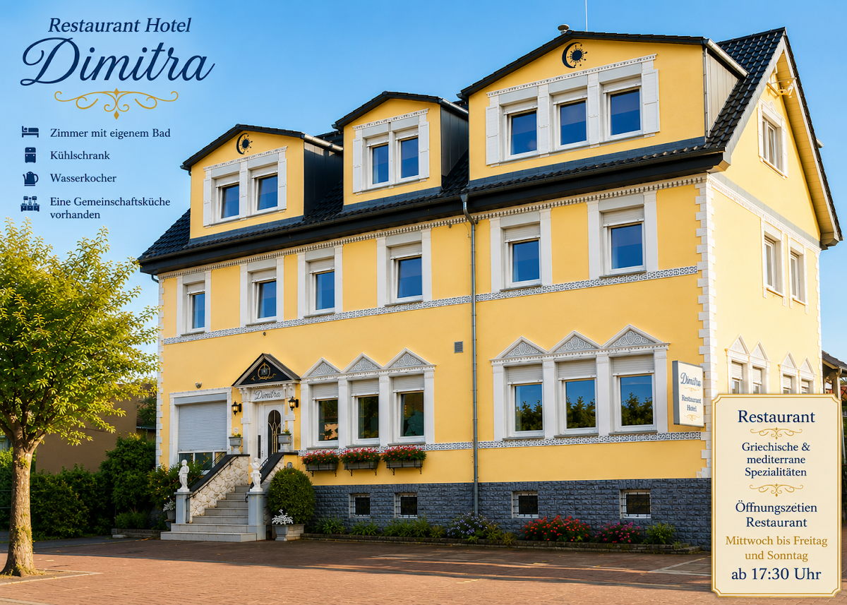Hotel Restaurant Dimitra, Restaurant in Alsbach-Hähnlein – Foto 1 von 1