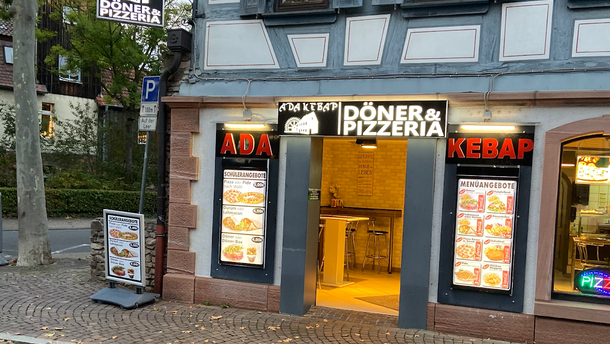 Ada Kebap Dieburg Döner Pizza Schnitzel Pasta Salat Pide, Pizzeria in Dieburg