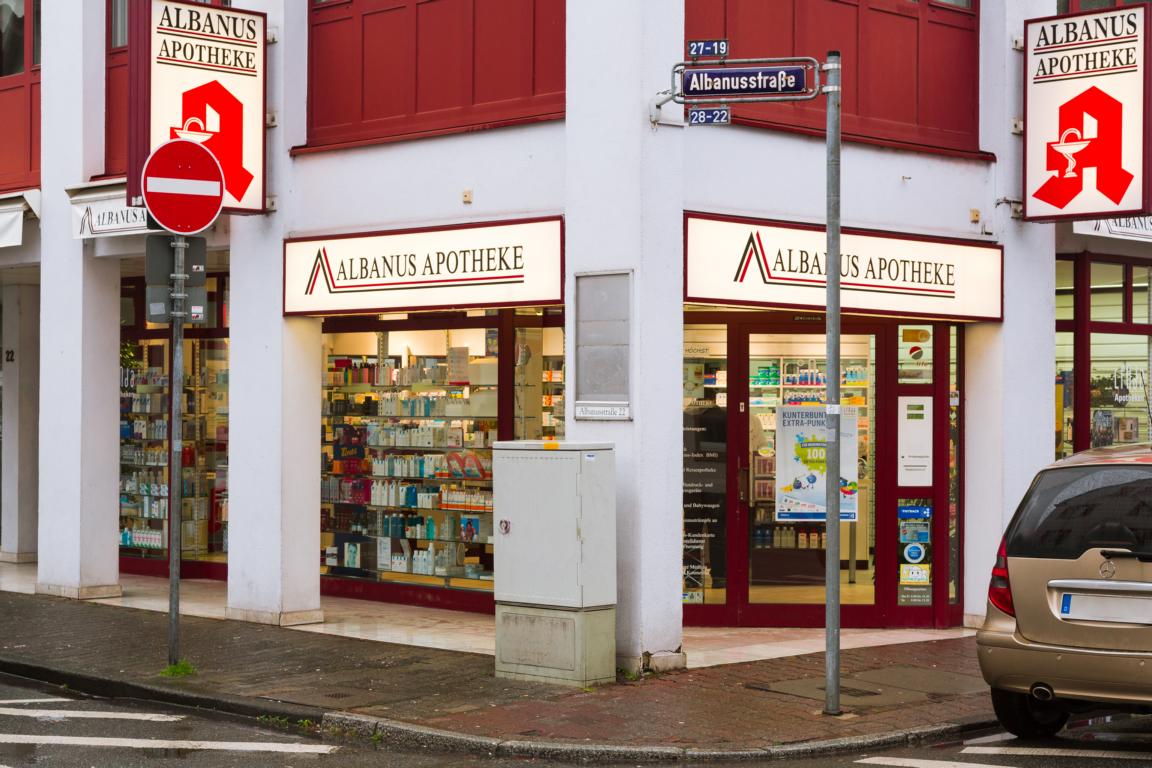 Albanus Apotheke Frankfurt Höchst Kristina Renner, Apotheke in Frankfurt am Main