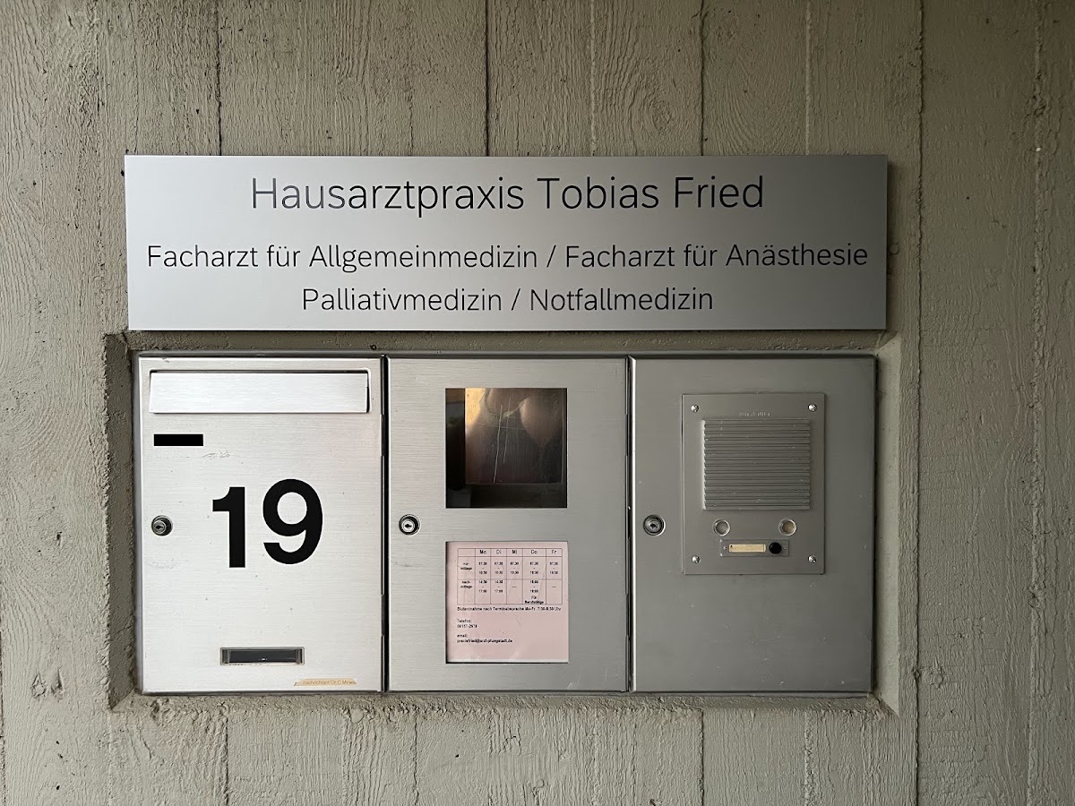 Arztpraxis Tobias Fried, Arzt in Pfungstadt