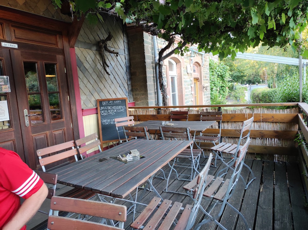 Bahnhof Freienfels - Biergarten & Standesamt, Restaurant in Weinbach