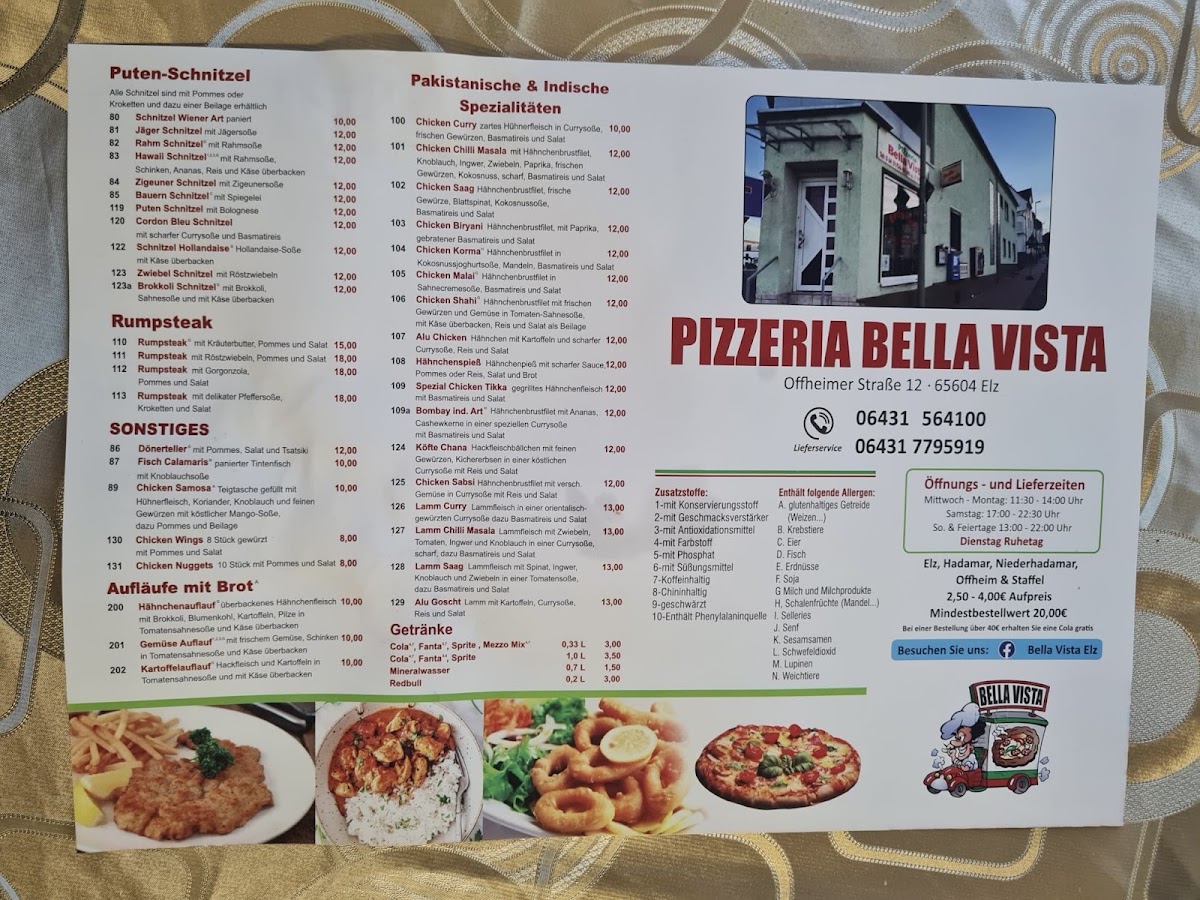 Bella Vista, Pizzeria in Elz