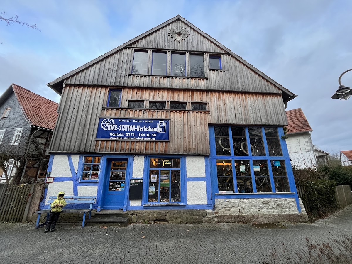 Bike-Station Herleshausen / Fahrradladen, Café in Herleshausen