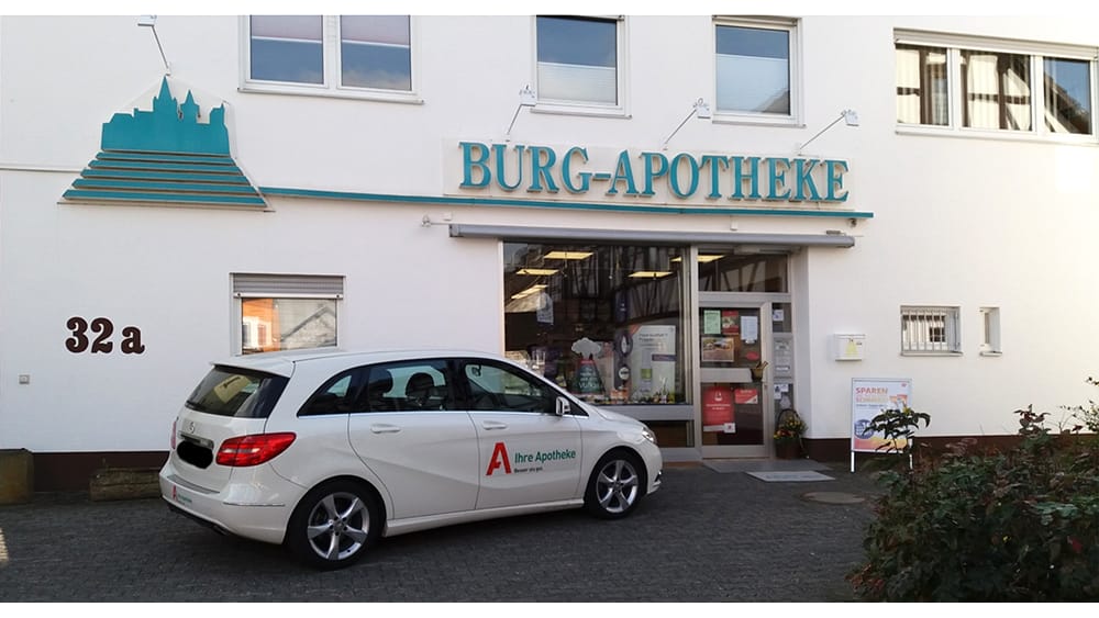 Burg Apotheke, Apotheke in Hohenstein