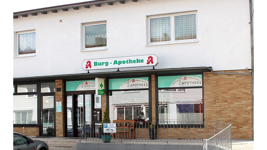 Burg Apotheke, Apotheke in Schauenburg
