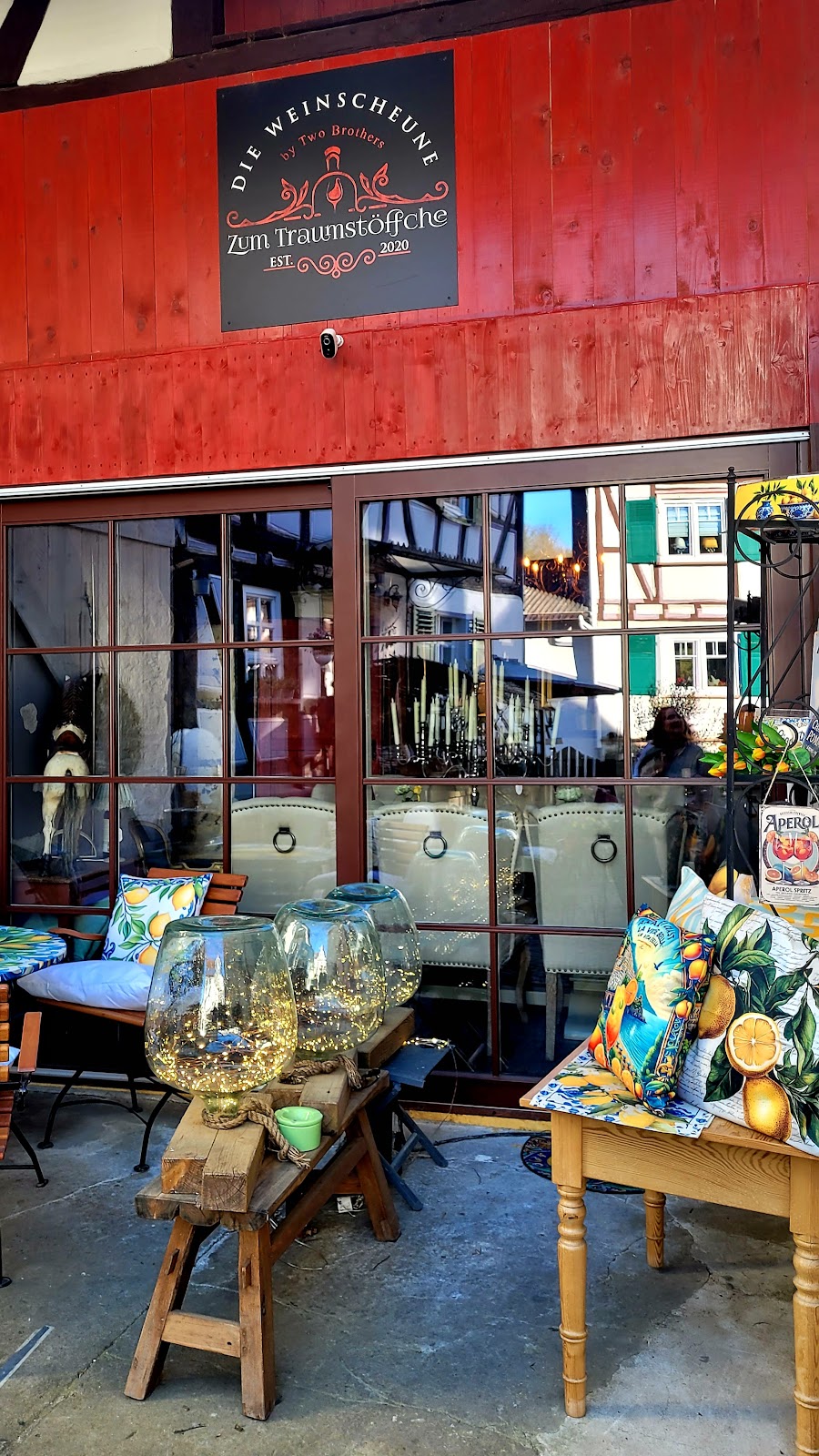 Die Weinscheune zum Traumstöffchen, Restaurant in Waldsolms
