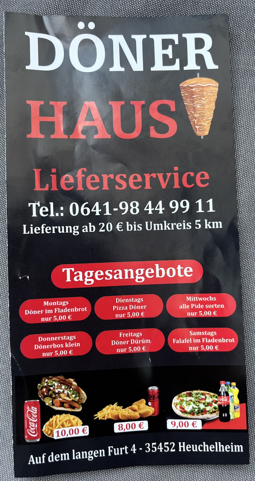 Döner Haus, Restaurant in Heuchelheim an der Lahn