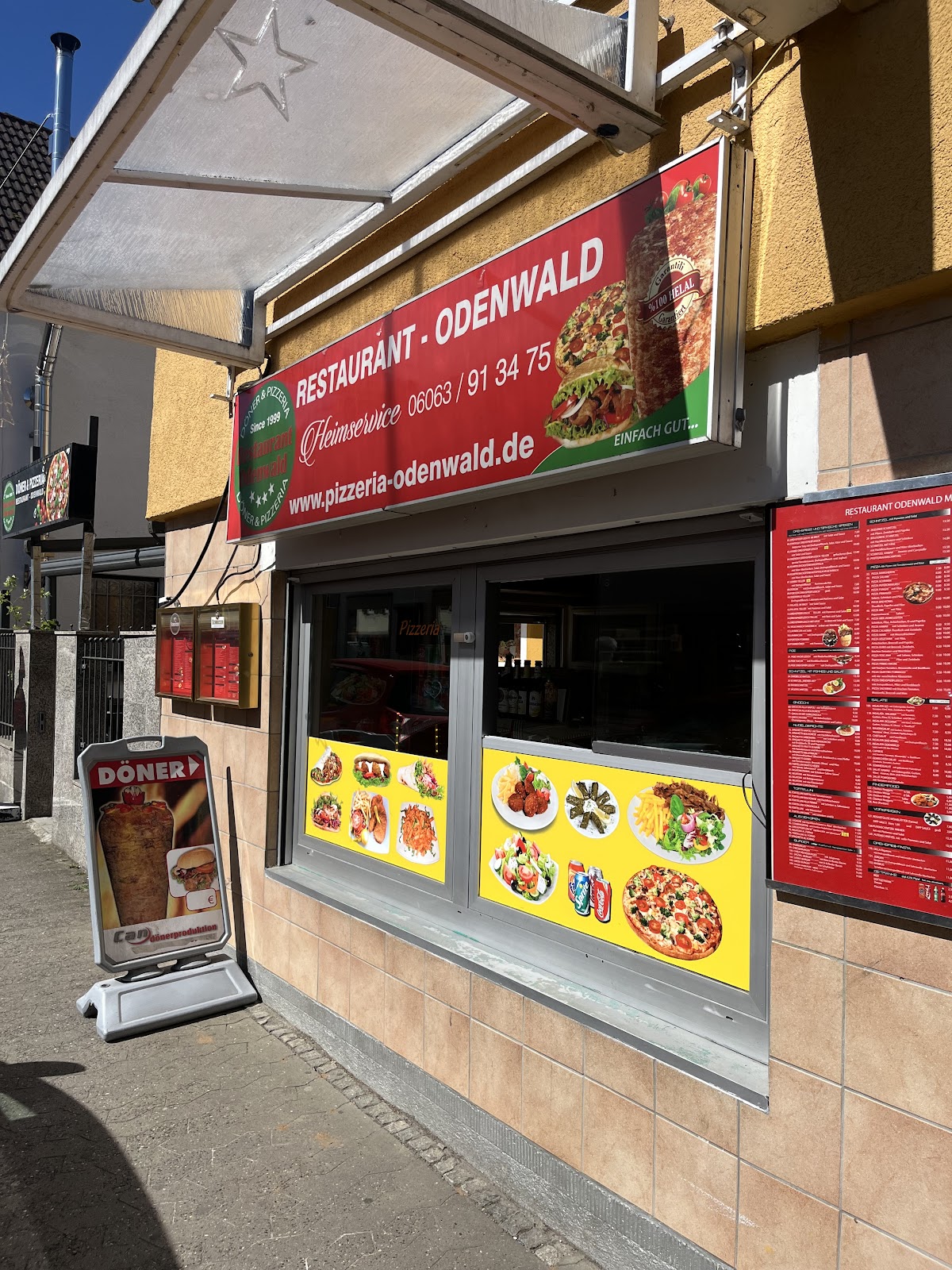 Döner Pizzeria Odenwald, Pizzeria in Bad König