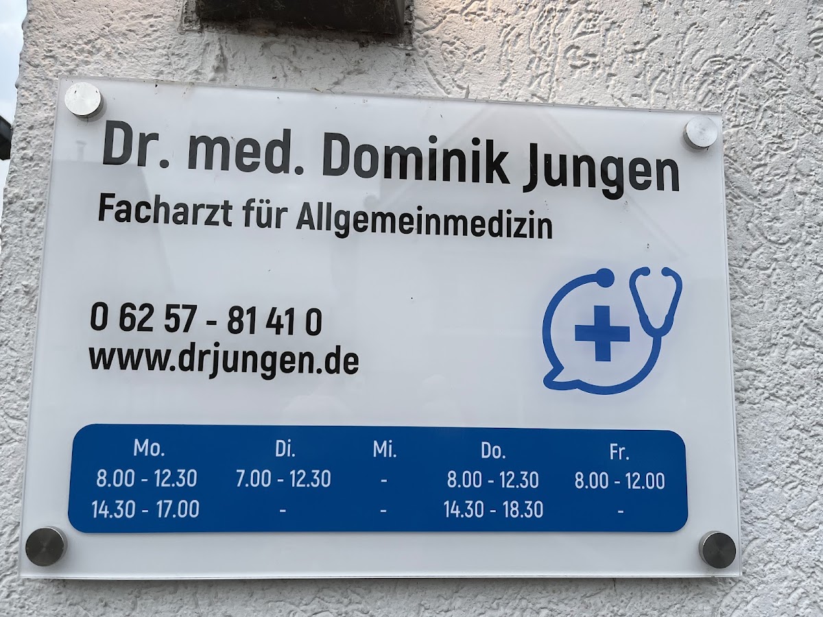 Dr. med. Dominik Jungen, Arzt in Seeheim-Jugenheim