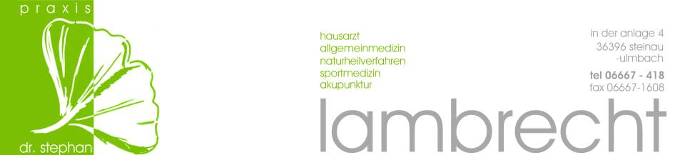 Dr. Stephan Lambrecht, Arzt in Steinau an der Straße – Foto 1 von 1