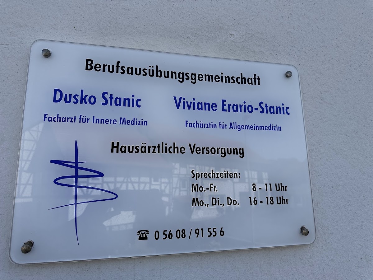 Dusko Stanic Hausarzt/ innere Medizin, Arzt in Söhrewald – Foto 1 von 1