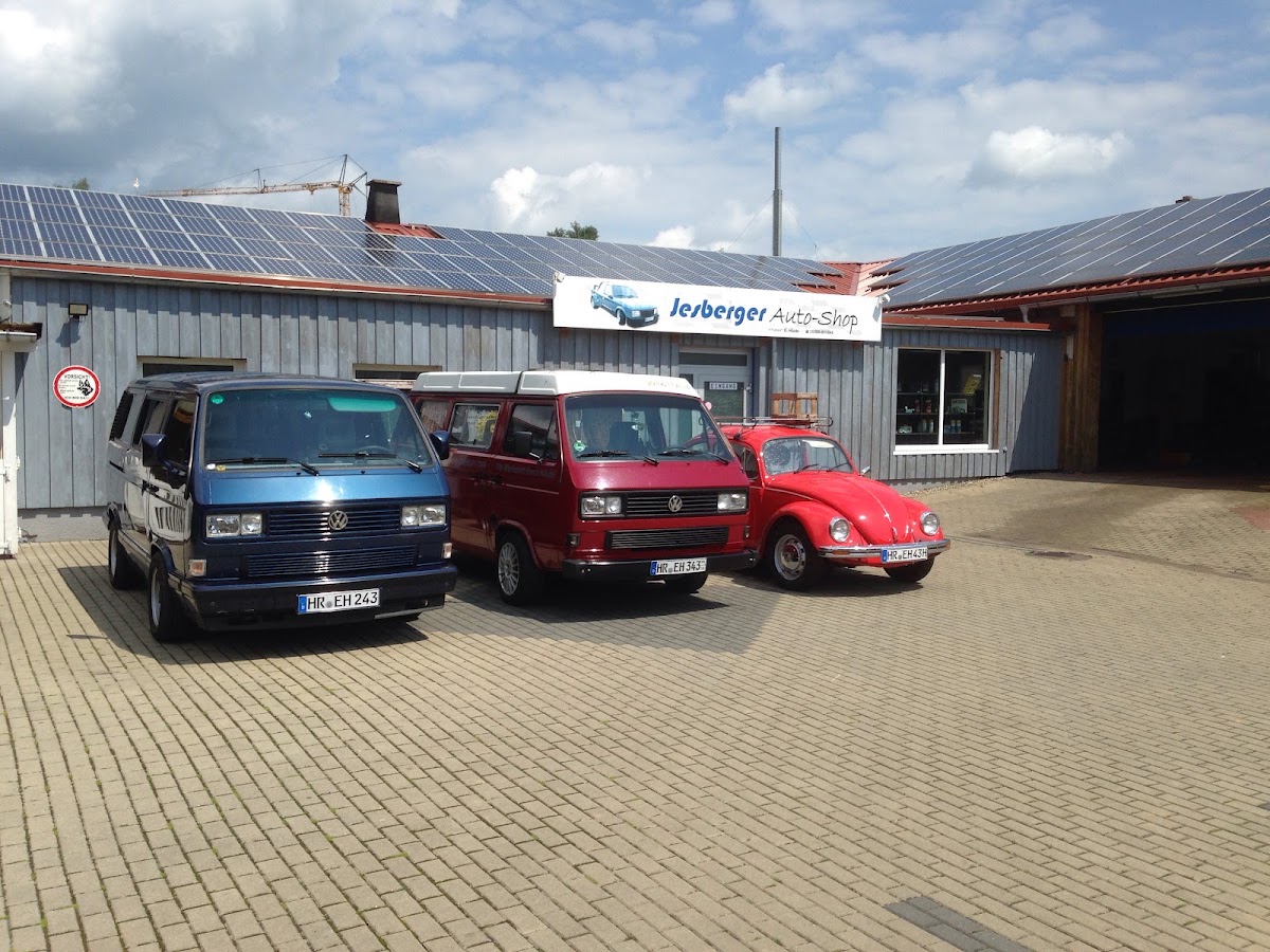 Ernst Häubl, Kfz-Werkstatt in Jesberg