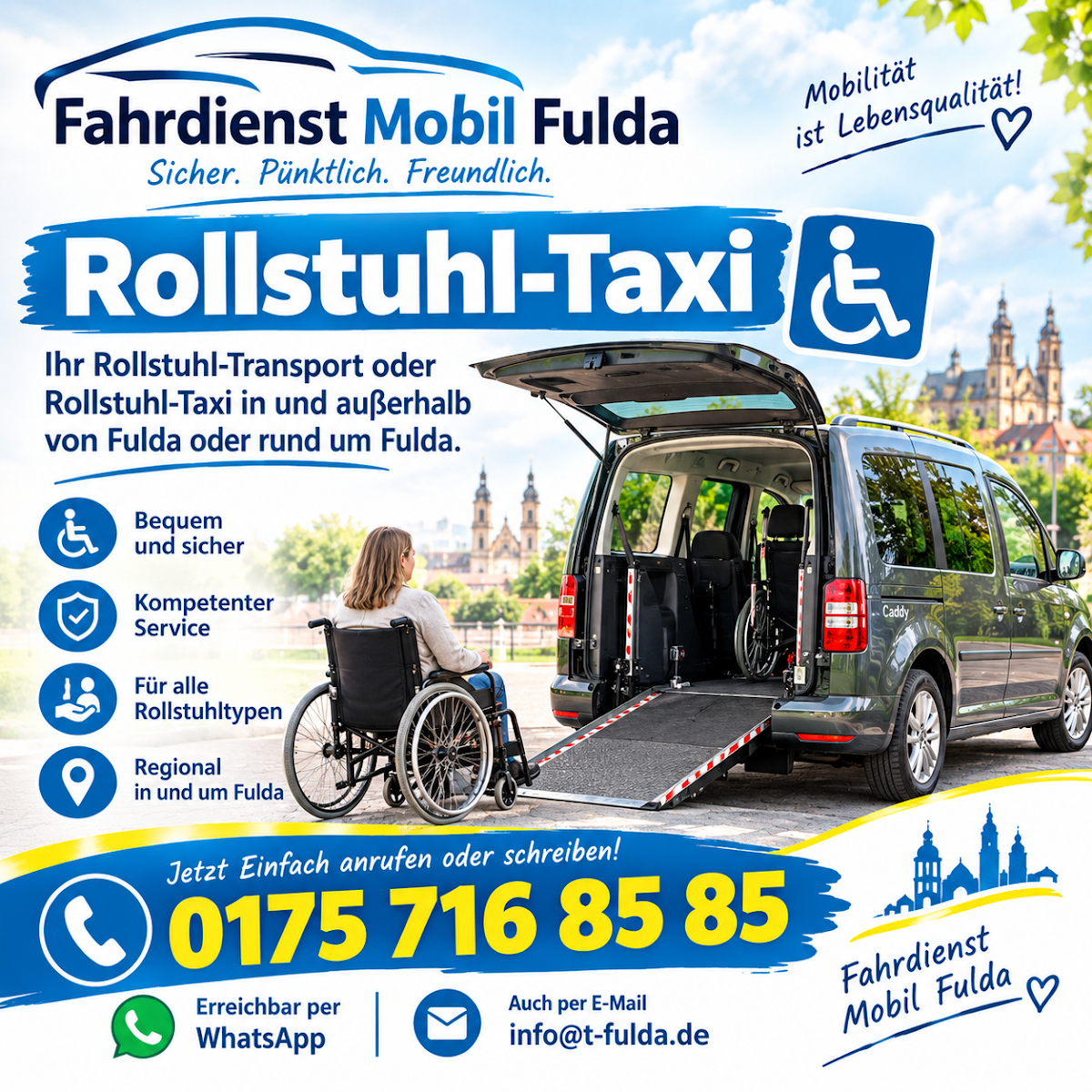 Fahrdienst Mobil Fulda, Taxi in Petersberg – Foto 1 von 1