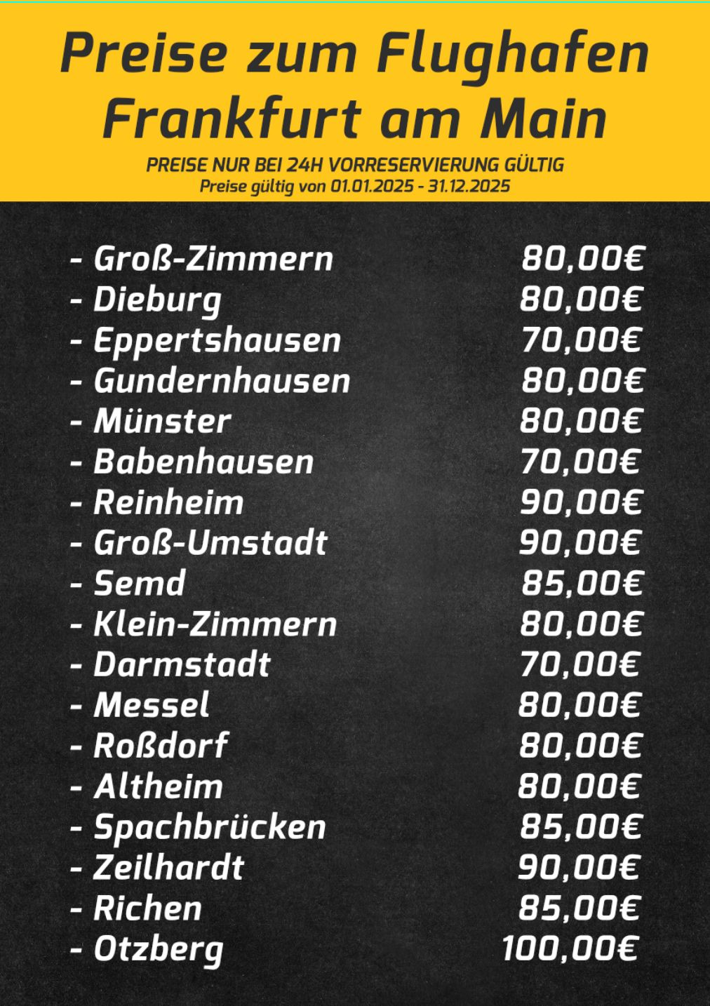 Fahrservice Reinheim, Taxi in Reinheim