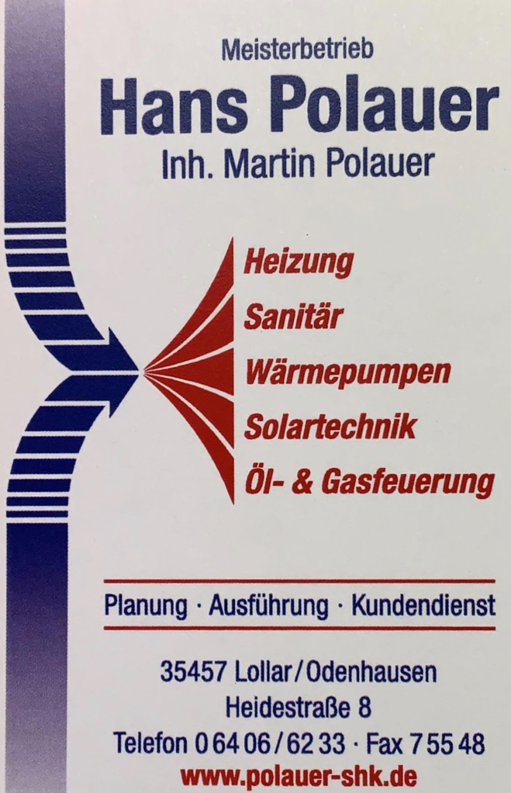 Firma Hans Polauer Heizung & Sanitär Inh. Martin Polauer, Sanitärinstallation in Lollar – Foto 1 von 1