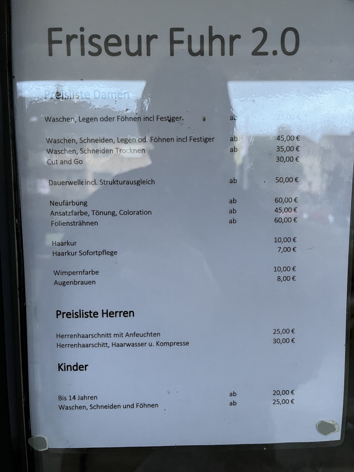 Friseur Fuhr 2.0, Friseur in Walluf