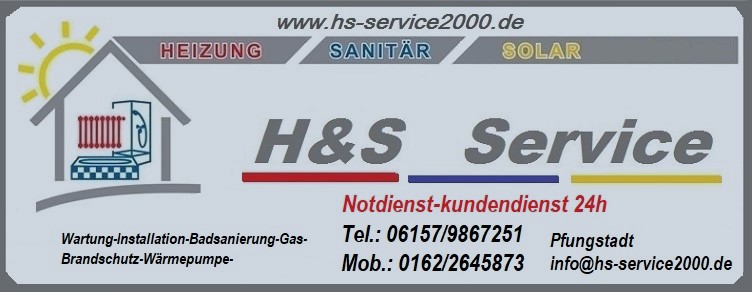 H&S Service Heizung-Sanitär-Wärmepumpen-Solaranlagen Notdienst-Kundendienst 24h, Sanitärinstallation in Pfungstadt – Foto 1 von 1