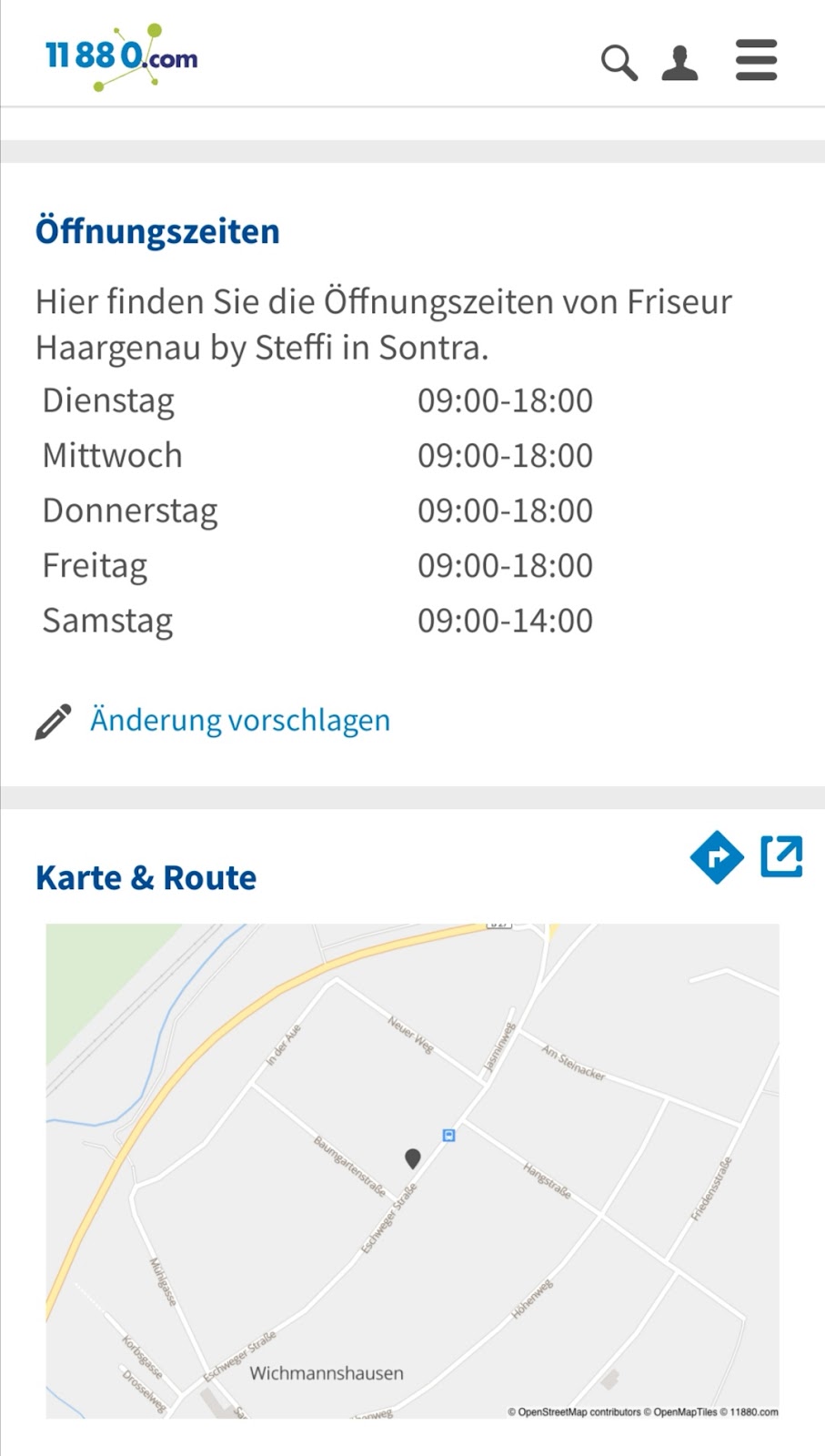 Haargenau by Steffi, Friseur in Sontra – Foto 1 von 1