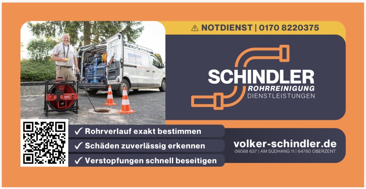 Haus- und Gartenservice Volker Schindler, Rohrreinigung in Oberzent