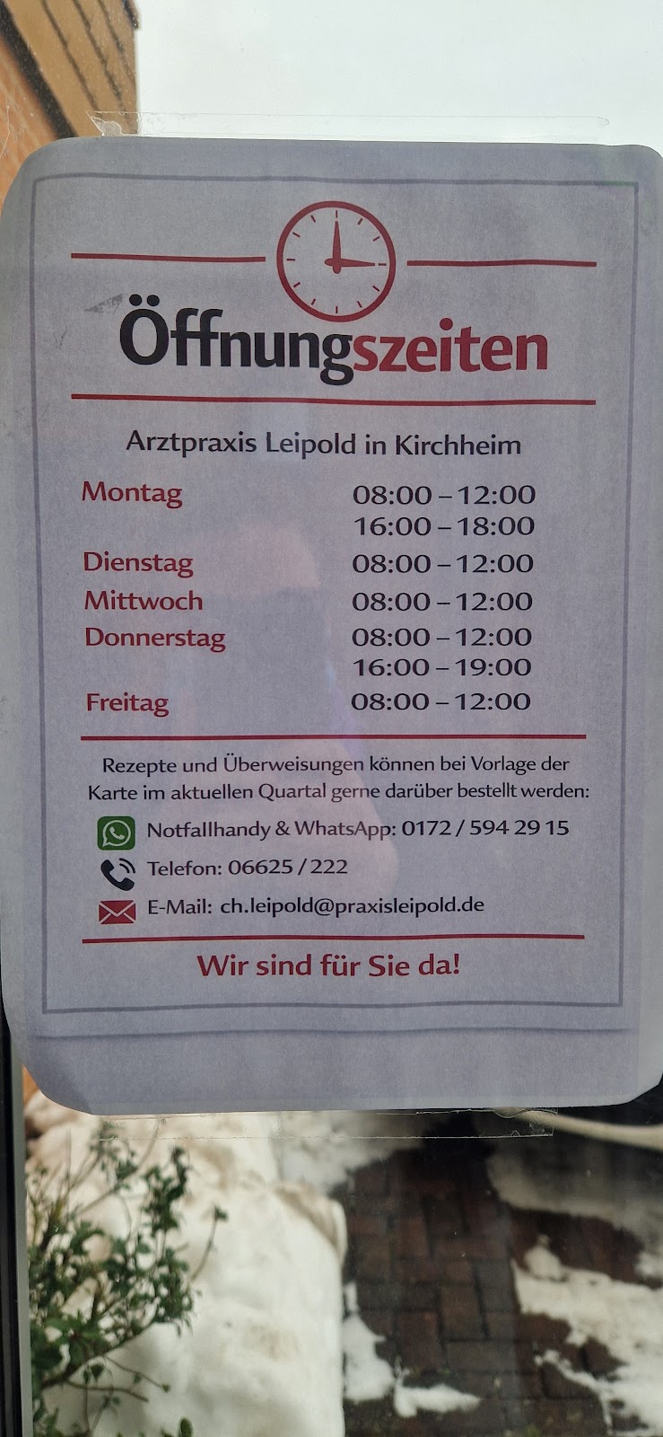 Herr Christoph Leipold, Arzt in Kirchheim