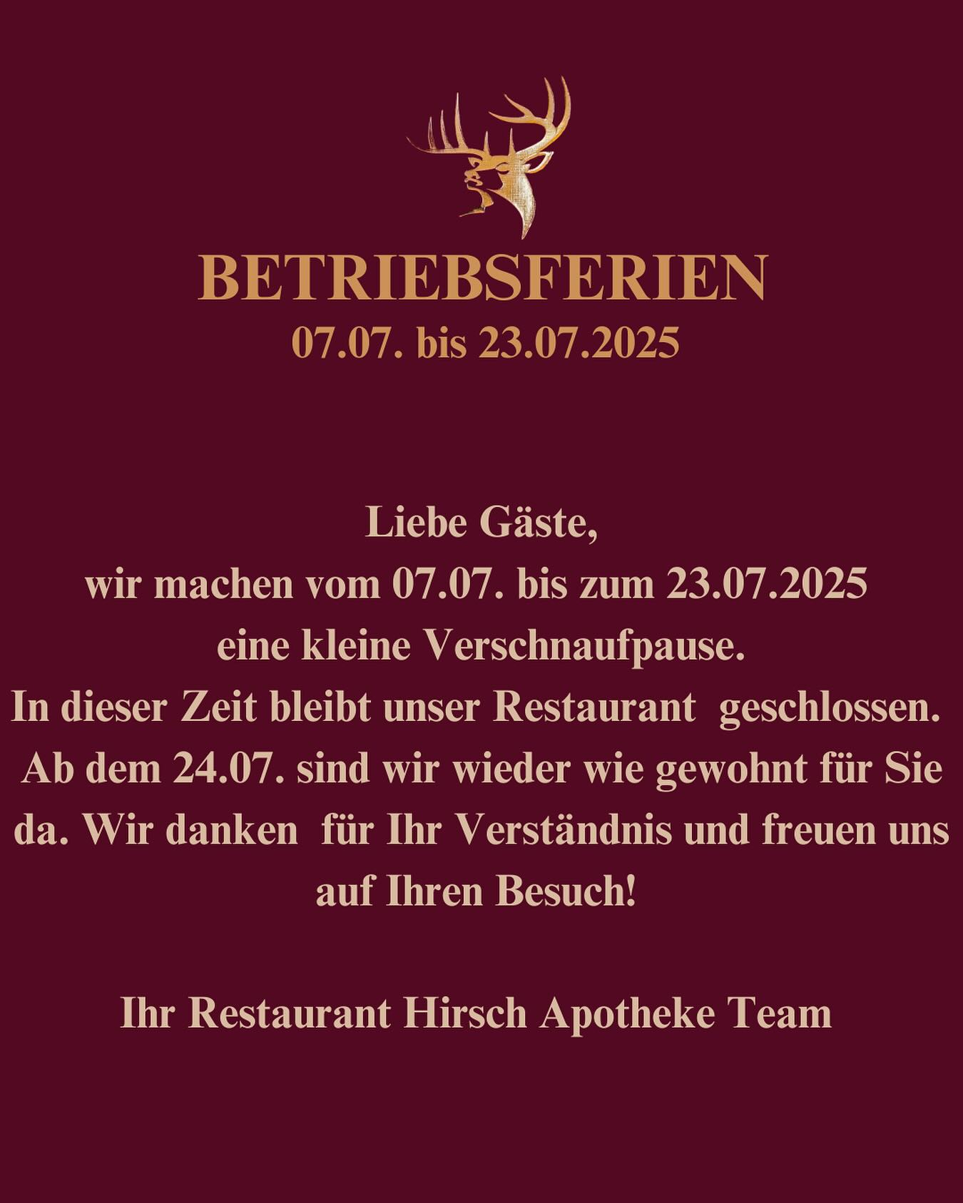 Hirschapotheke Restaurant, Restaurant in Hofgeismar