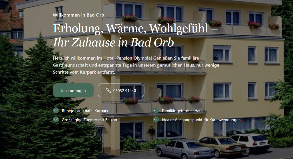 Hotel Olympia, Hotel in Bad Orb