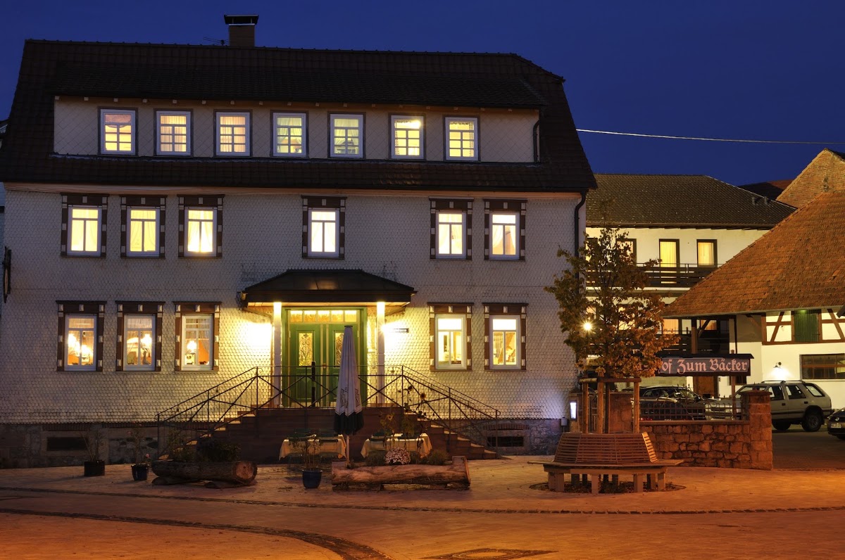 Hotel Zum Bäcker Gasthof, Restaurant in Brachttal