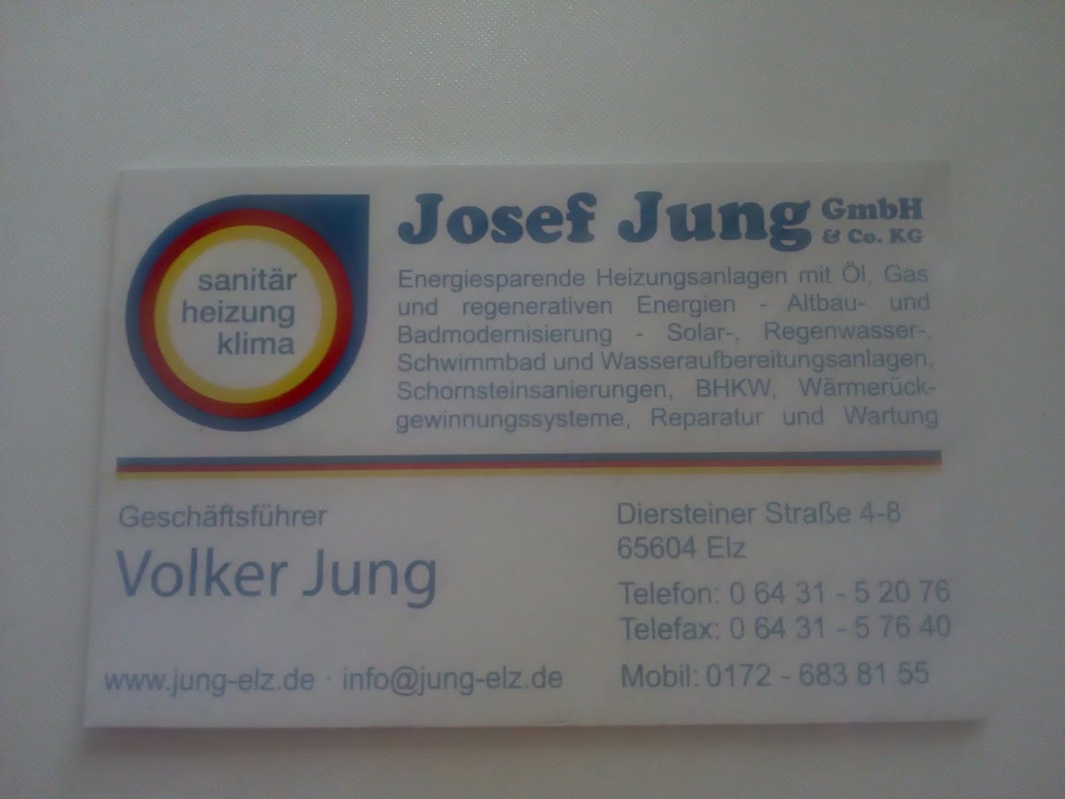 Josef Jung GmbH & Co. KG, Sanitärinstallation in Elz