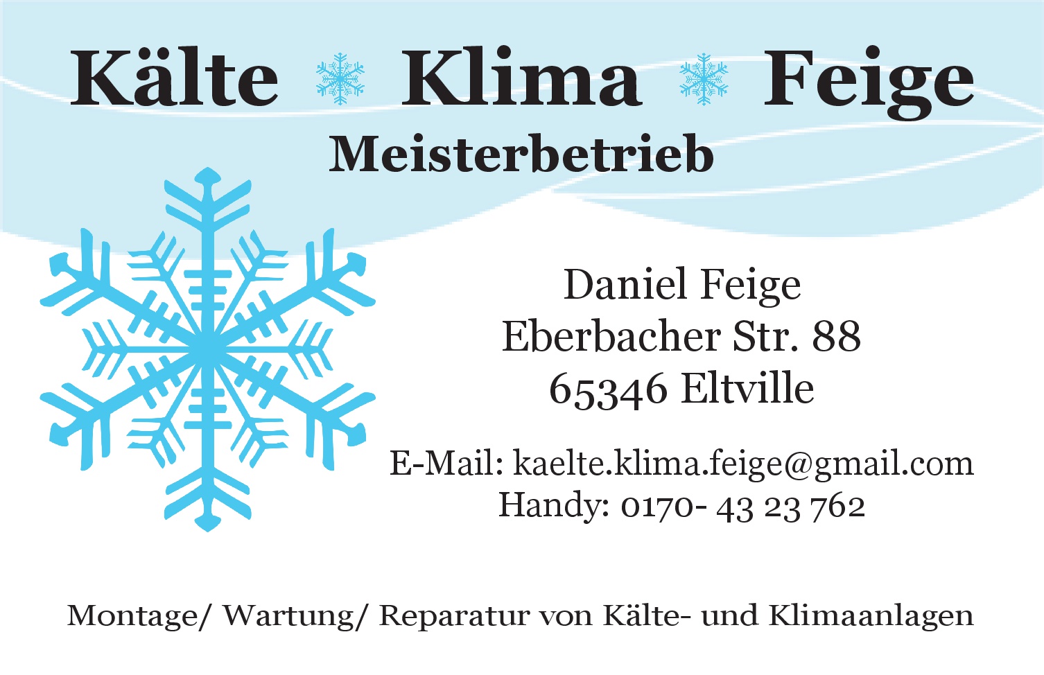 Kälte Klima Feige, Klima in Eltville am Rhein