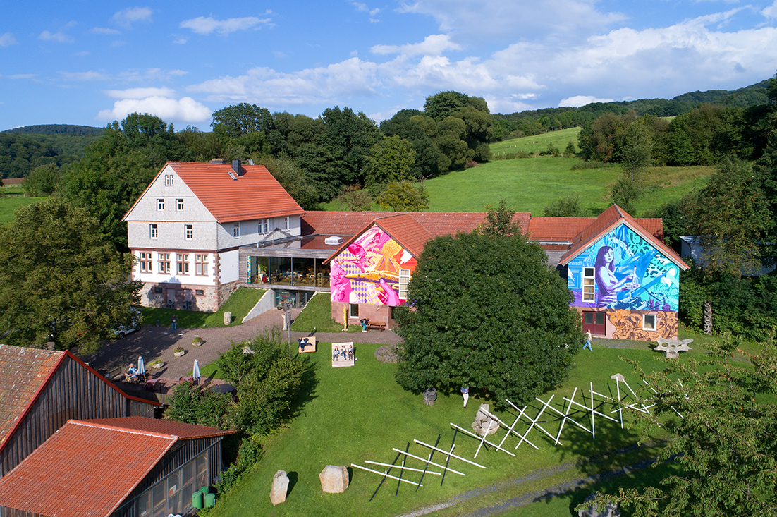 Kunststation Kleinsassen, Café in Hofbieber