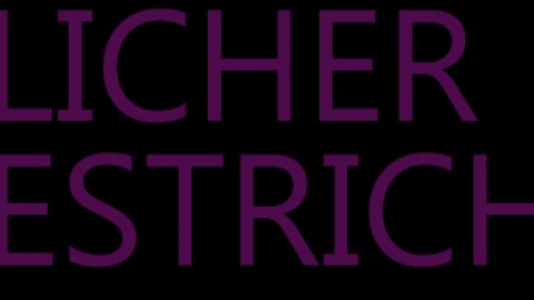 Licher Estrich, Estrich in Lich
