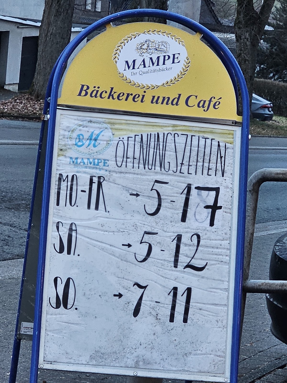 Martin Mampe, Café in Driedorf